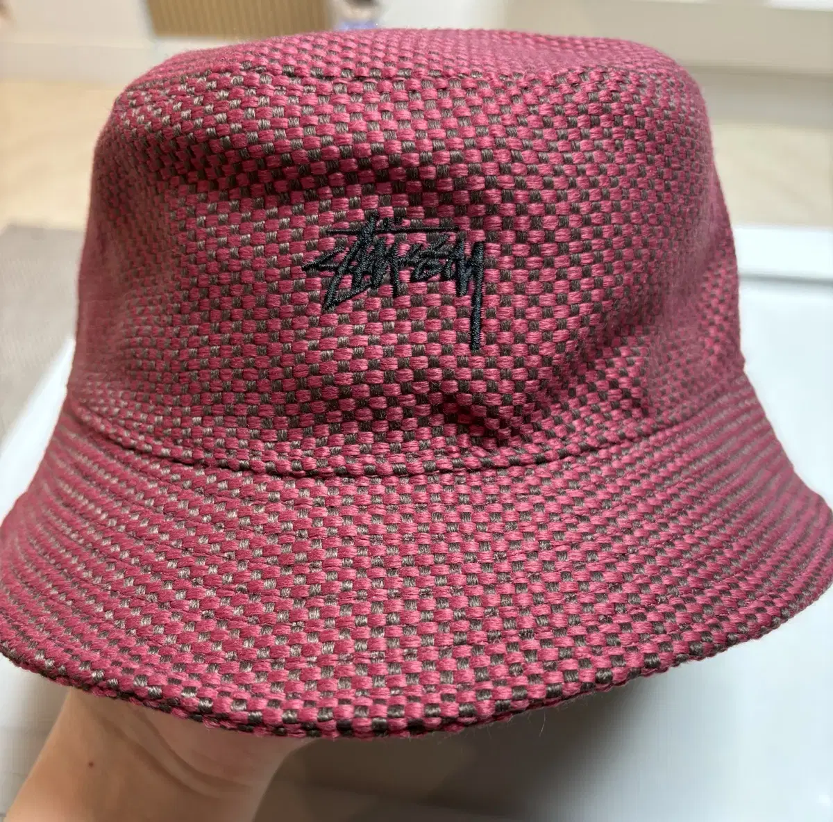 스투시 JUTE WEAVE BUCKET HAT  L/XL